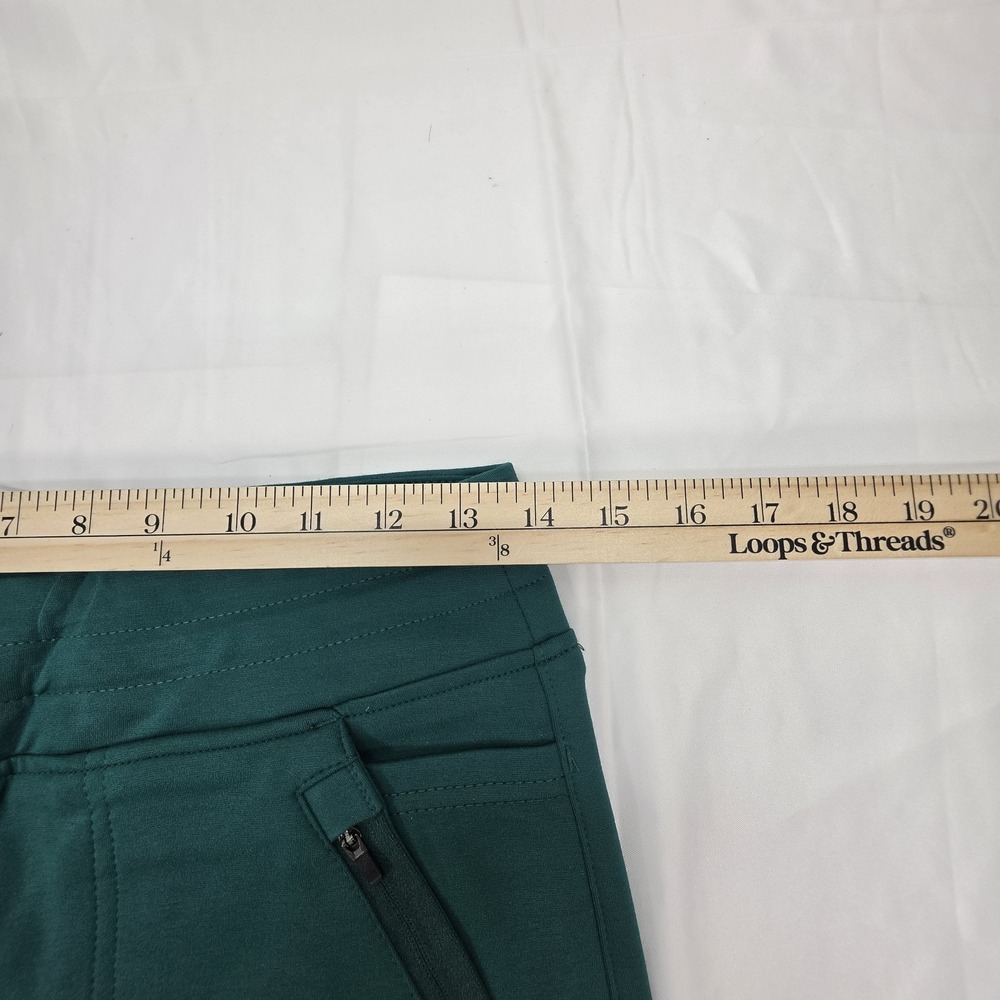 JAANUU Womens Small Hunter Green Jogger Scrub Pants NWT Stretch Medical Uniform - Picture 8 of 11